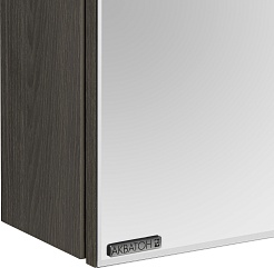 Акватон Зеркальный шкаф Стоун 60 грецкий орех – фотография-3